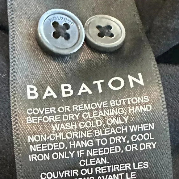 Babaton Aritzia 100% Silk Blouse Black Henley Flowy Wide Fit Small Women's - Picture 11 of 11